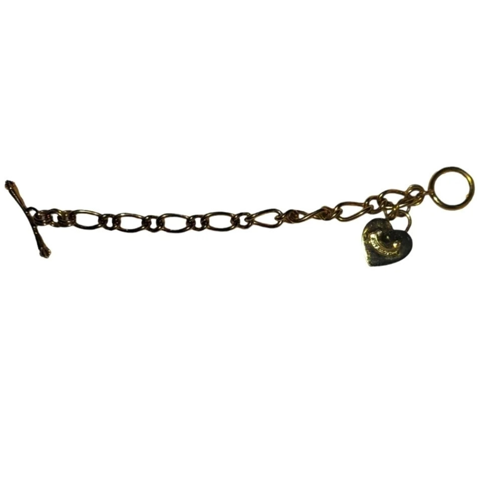 Juicy Couture goldtone Toggle Bracelet